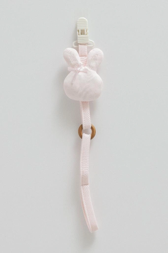 Caramell Emzik Askısı Tavşan Figürlü Pembe Crml Pembe .EMK 1789