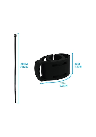 Suntek Saat Bisiklet Tutucu Kompakt Ataşmanı Çoğu Akıllı Siyah