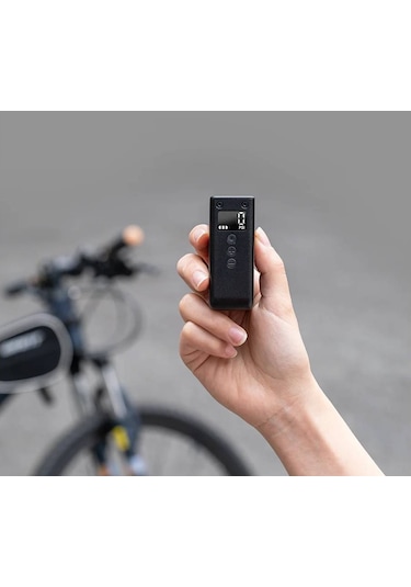 Cycplus As Pro Mini Usb Şarjlı Bisiklet Pompası 120psi Siyah