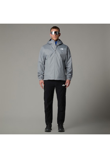 The North Face Quest Kapüşonlu Erkek Gri Mont Nf00a8azh5f1 Gri