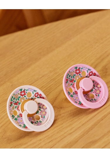 Bibs X Liberty Colour 2'li Emzik Oscar Mea.-Petal 0-6 Ay