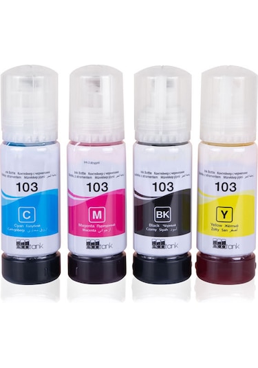 Epson 103 Epsonecotank L3251 Uyumlu Mürekkep Seti