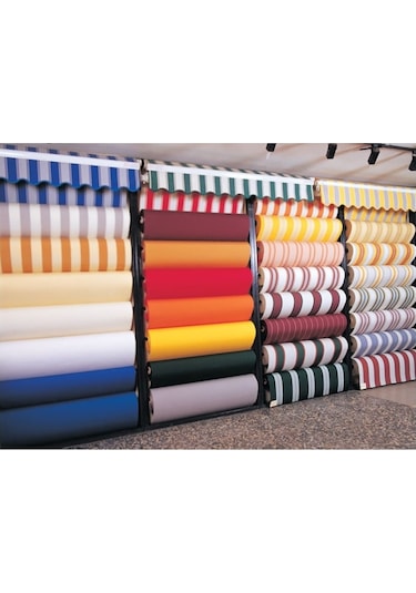 Balkon Perdesi, Balkon Brandası, Korniş Düğmeli, Bağcıklı Hazır.