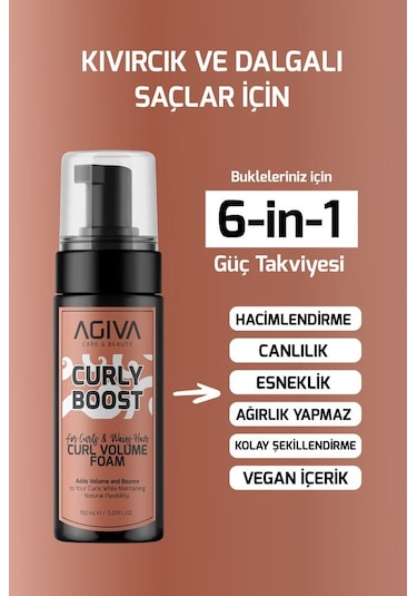 Curly Boost Bukle Belirginleştirici Köpük-150ml