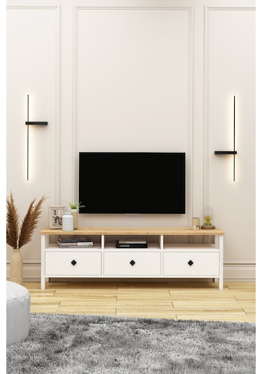 Logan Tv Ünitesi Membran Kapaklı Modern Aytaşı Aytaşı