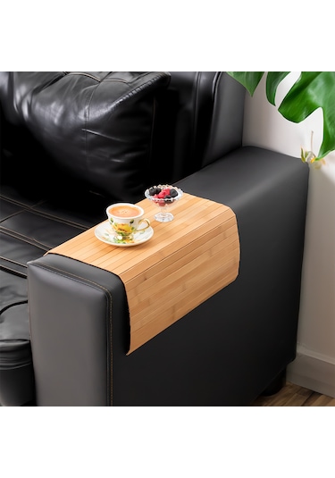 Porsima 220027 Bambu Koltuk Matı Katlanabilir Yan Sehpa