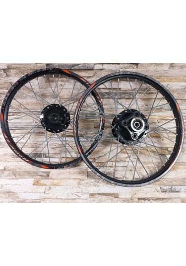 Ride İt Komple Takım Jant 120x19 / 120x17 Nikel Milli Diksli Model '-