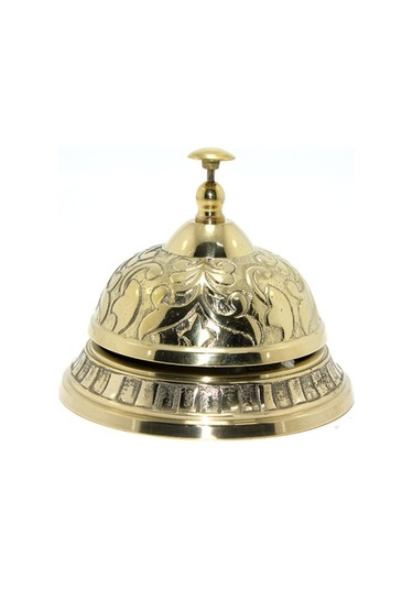 Pirinç Resepsiyon Çanı Model 1