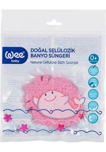 Wee Baby Doğal Selülozik Banyo Süngeri 915 - Balık
