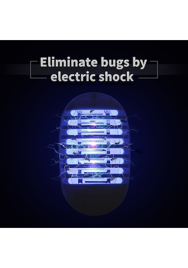 Fortunelane Ev Mus Musu İle Savaş - Mor Lamba + Elektrik Şoku - Sessiz & Güvenli