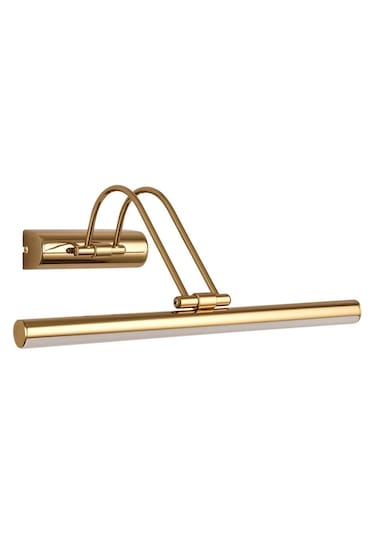 Gold Kasa 50cm Ayna Ve Tablo Üstü Mağnetli Ve Şarj Edilebilir Type-c Girişli Flüt Aplik Gold