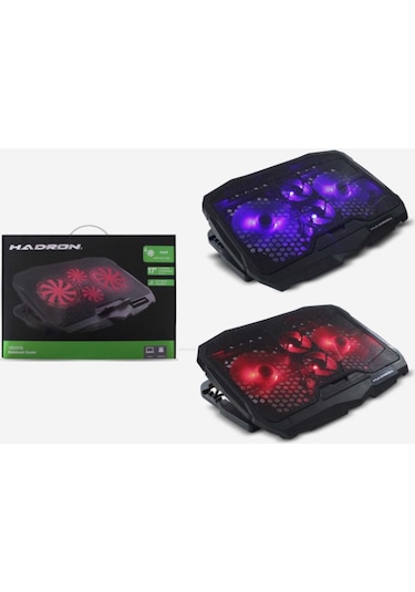 Hadron HD2008 4 Fanlı 9" - 17" Notebook Soğutucu