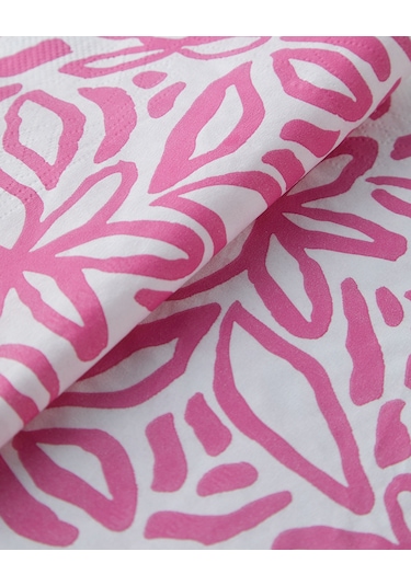 English Home Pinkbloom Kağıt 20'li Kağıt Peçete 33x33 Cm Pembe