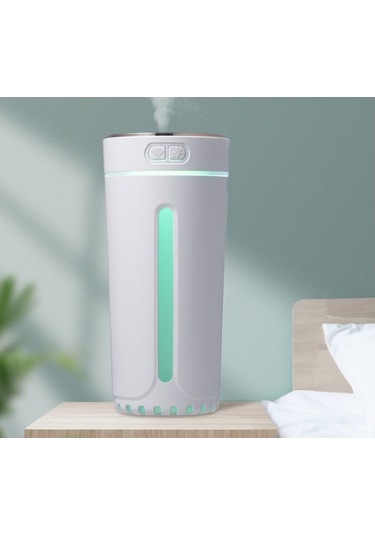Agoodshop 300 Ml Taşınabilir Hava Nemlendirici Ultrasonik Aroma Uçucu Yağ Difüzör Usb Nemlendirici