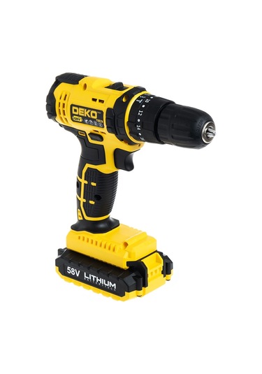 Deko Turkey DKT5870MB 58 V Panasonic Çift Akülü Darbeli Matkap + 30 Parça Set