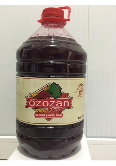 Özozan Acılı Katkısız Şalgam Suyu 5 L