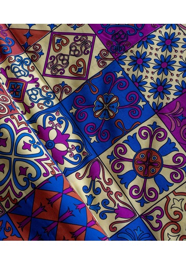 Cotton Collection Çift Kişilik Nevresim Seti Anadolu Renkli
