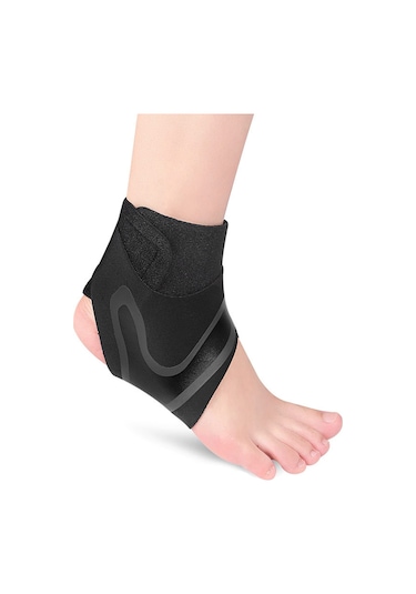 Xindoker Spor Aktivite İçin Baskı Ankle Bilek Koruyucu - Spor Topu, Dağcılık, Enkaz Koruması - İnce Tip - Siyah Xl Sağ 45-48 Numara, 82.5-100 Kg