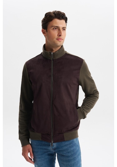 Arma Erkek Regular Fit Selanik Kumaş Dik Yaka Fleto Cepli Basic Sweatshirt Kazak K30324698502 Haki Arma Erkek Regular Fit Selanik Kumaş Dik Yaka Fleto Cepli Basic Sweatshirt Kazak K30324698502 Haki