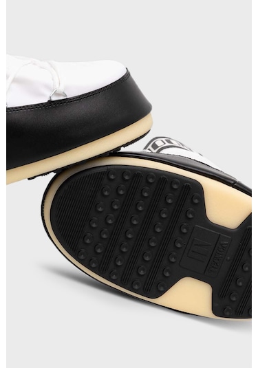 Moon Boot Bayan Kar Botu 80d1400440 Na02 Siyah-beyaz Siyah-beyaz Beyaz - Siyah