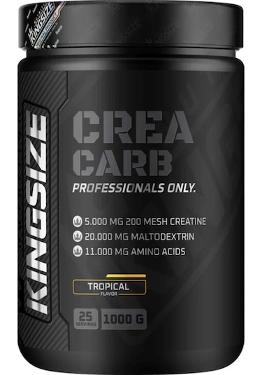 Kingsize Nutrition Crea Carb 1000 G