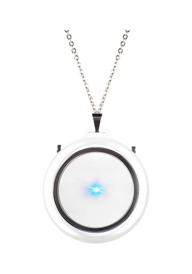 Qingmipy Taşınabilir Boyunluk Hava Temizleyici - Negatif İyonlu, 96% Temizlik, 24 Saat Kullanım