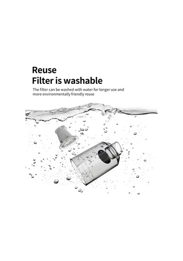 Xiyyadms Kablosuz Araç Ve Ev İçi Katlanabilir Mini Güçlü El Süpürgesi 4000mah Pil Dahil, Yeşil