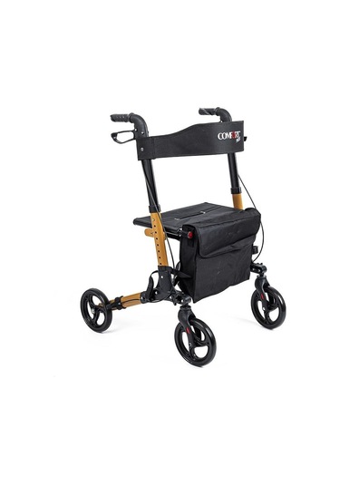 Medikaltec Comfort Plus Dm-9102 Kahverengi Lüx Alüminyum Rolatör