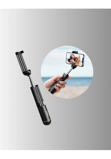 Bluetooth Selfie Çubuğu Uzaktan Kumandalı Çok Renkli