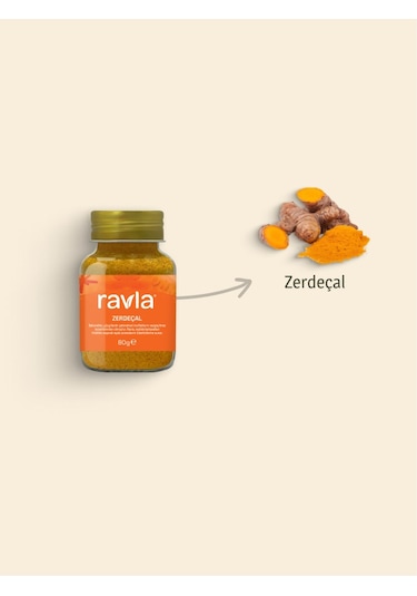 Ravla Zerdeçal - 80g