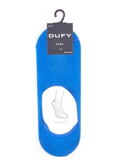 Dufy Saks Erkek  Çorap - 36535 Saks Mavi
