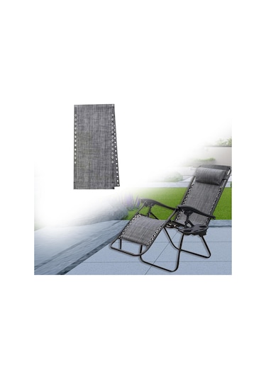 Suntek Şezlong Örtüsü, Sandalye Aksesuarları, Nefes Alabilen Gri