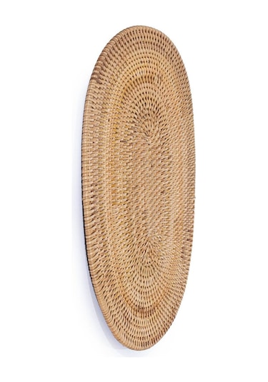 Koza Home Meander Rattan Dekorafit Supla Ve Duvar Dekoru 30x40cm 8797 Naturel