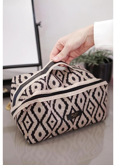 Bohe Makyaj Çantası Düzenleyici Seyahat Tipi Çanta Organizer