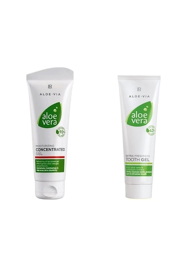 LR Aloe Vera Konsantre Jel 100 ML + Extra Freshness Aloe Vera Jel Diş Macunu 100 ML