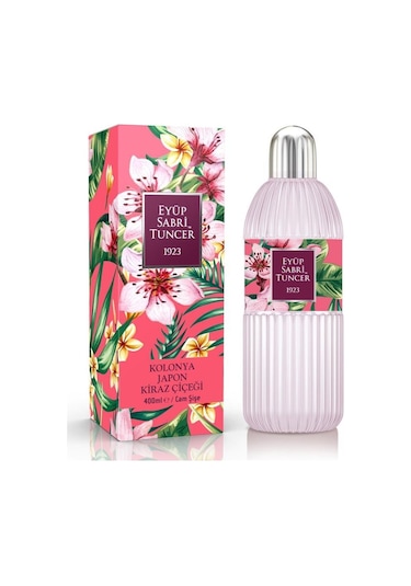 Eyüp Sabri Tuncer Japon Kiraz Çiçeği Kolonyası Cam Şişe 400 ML