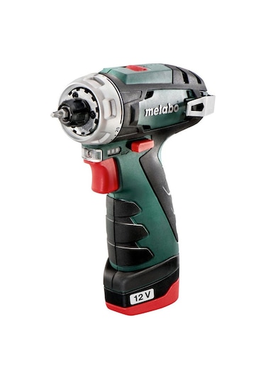 Metabo Powermaxx BS 12V 2 Amper Bez Çantalı Tek Akülü Matkap