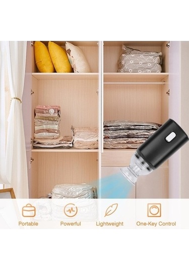 Tongxida Modasından Bosphorusboutique Taşınabilir Şarj Torbası, Siyah, 5v Kablolu, Pompa