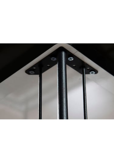 Avvio Ezgi Tel Ayaklı 2 Kişilik Beyaz Masa Sandalye Takım -aa0887c2