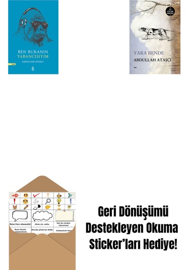 Ben Buranın Yabancısıyım + Yara Bende + Okuma Sticker'ları