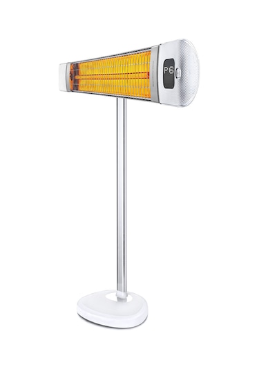 Luxeva Smart-FR 2500 W Akıllı Karbon Infrared Ayaklı Isıtıcı Beyaz