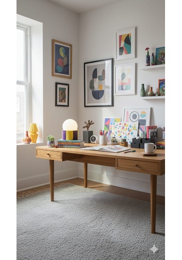 Modern Tasarım Makrome İp Abajur Dekoratif Lamba Masa Lambası Glop Cam Abajur Mor-sarı