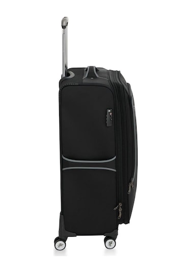 U.s. Polo Assn. Plvlz24020b Kumaş Valiz Orta Boy Siyah