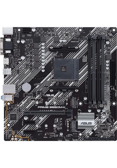 Asus Prime B550M-K AMD B550 4800 MHz (OC) DDR4 Soket AM4 mATX Anakart