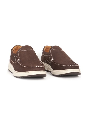Dericlub Erkek Comfort Ortopedik Günlük Ayakkabı Gerçek Deri 380 Nubuk Kahve Null Kahverengi Dericlub Erkek Comfort Ortopedik Günlük Ayakkabı Gerçek Deri 380 Nubuk Kahve Null Kahverengi