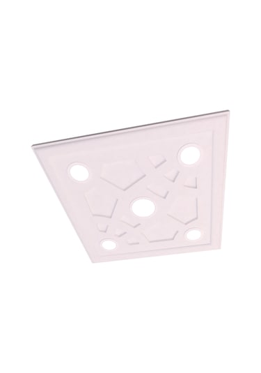 Motifpiyer spotlu gizli ışıklı tavan göbeği sgt-45-5 60X60X4.5cm