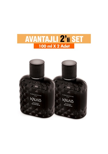 2'li Set Alberto Taccini Kalaıs Erkek Parfümü - 100 Ml Ferah