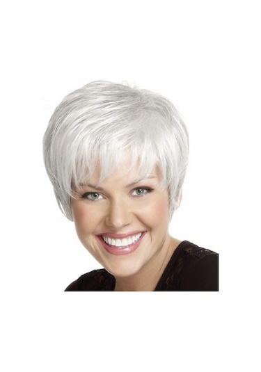 Hangfox Kadınlar İçin Çok Amaçlı Saç Stilinde Yumuşak, Dayanıklı Ve Renk Değiştirilebilir Avrupa Modası Kısa Saç Peruk