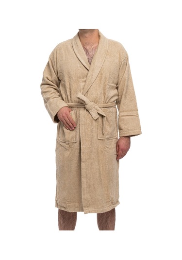 Soley Minerva Extra Yumuşak %100 Pamuk Kadın / Erkek Unisex Bornoz Kahve