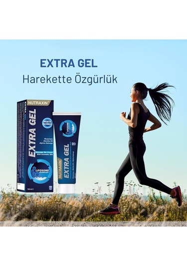 Nutraxin Extra Gel Mentol Ferahlığı Masaj Jeli 2 x 100 ML